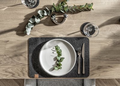 Zoom bild av EPYC Square Dark Grey bordstablett 