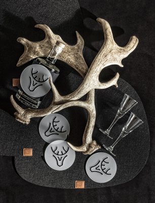 Zoom image of Deer coaster