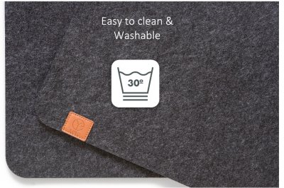 Zoom bild av EPYC Square Dark Grey bordstablett 